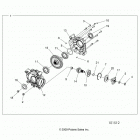 SPORTSMAN 850 48 Drive train, rear gearcase internals - a21sxa85a1  /  a7...