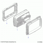 SPORTSMAN 850 48 Electrical, gauges and indicators - a21sxa85a1  /  a7  /...