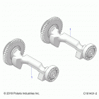 SPORTSMAN 850 48 Engine, balance shaft - a21sxa85a1  /  a7  /  ca1  /  ca...
