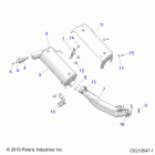 SPORTSMAN 850 48 Engine, exhaust - a21sxa85a1  /  a7  /  ca1  /  ca7 (c02...