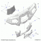 SPORTSMAN 850 HIGH LIFTER (A21SXN85A4) Body, front bumper - a21sxn85a4 (c102210-3)