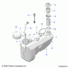 SPORTSMAN 850 HIGH LIFTER (A21SXN85A4) Body, fuel tank - a21sxn85a4 (c102218-1)