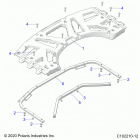 SPORTSMAN 850 HIGH LIFTER (A21SXN85A4) Body, rear rack - a21sxn85a4 (c102210-12)