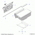 SPORTSMAN 850 HIGH LIFTER (A21SXN85A4) Body, storage, rear - a21sxn85a4 (c102210-9)