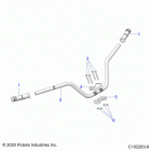 SPORTSMAN 850 HIGH LIFTER (A21SXN85A4) Steering, handlebar - a21sxn85a4 (c102263-8)