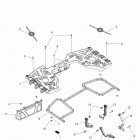 SPORTSMAN 850 TOURING 48 Body, rear rack asm. - a21sye85a9  /  cap (101651)