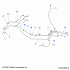 SPORTSMAN TOURING XP 1000 48 Brakes, brake lines - a21sye95kd (c0210659-3)