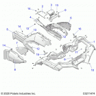 SPORTSMAN XP 1000 EPS 48 Body, front cab - a21sxe95kg (c0211474)