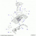SPORTSMAN XP 1000 HUNTER EDITION (A21SXD95A9) Body, rear rack - a21sxd95a9 (c102016-1)