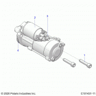 SPORTSMAN XP 1000 HUNTER EDITION (A21SXD95A9) Engine, starting system - a21sxd95a9 (c101431-11)