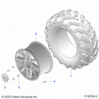 SPORTSMAN XP 1000 HUNTER EDITION (A21SXD95A9) Wheels, rear - a21sxd95a9 (c102324-2)