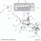 SPORTSMAN XP 1000 S 55 Electrical, harness - a21slz95ae  /  ag (c0211314.)