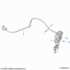 SPORTSMAN XP 1000 TOURING 48 Electrical, voltage regulator and mounting - a21sye95ad ...