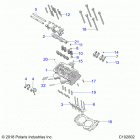 SPORTSMAN XP 1000 TOURING 48 Engine, cylinder head, cam and valves - a21sye95ad  /  c...