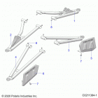 SPORTSMAN XP 1000 TOURING 48 Suspension, front a-arms - a21sye95ad  /  cad (c0211384-...