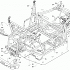 CUSHMAN HAULER 4X4 CA DYNAMIC CHARCOAL [U2020C1V4CCAL] Frame and related parts [302882]