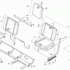 CUSHMAN HAULER 4X4 CA DYNAMIC CHARCOAL [U2020C1V4CCAL] Seat assembly [302884]