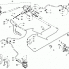 CUSHMAN HAULER 4X4 CREW EPS (DIESEL) DYNAMIC CHARCOAL [U2020C3X3PUSL] Hydraulic brake assembly [303117]