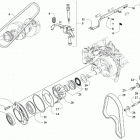 CUSHMAN HAULER 4X4 CREW EPS (DIESEL) DYNAMIC CHARCOAL [U2020C3X3PUSL] Pulleys  /  belt  /  speed governor  /  timing gear asse...