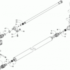 CUSHMAN HAULER 4X4 CREW EPS CA DYNAMIC CHARCOAL [U2020C3V2PCAL] Drive train assembly [303602]