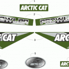 PROWLER  500 GREEN [U2020PAK4CUSG] Decals [303617]