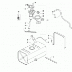 PROWLER  500 GREEN [U2020PAK4CUSG] Gas tank assembly [302848]