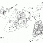 WILDCAT TRAIL LTD EPS CHARCOAL/GREEN [U2020WXT2PUSX] Transaxle case  /  cover [301915]