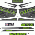 WILDCAT TRAIL XT EPS CHARCOAL/GREEN [U2020WCT2PUSL] Decals [303742]