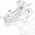 WILDCAT XX EPS WHITE/RED [U2020RGX1PUSW] Door assembly [303389]