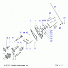 ATV RGR 150 EFI Drive train, main gearcase - a20hzb15a1  /  a2  /  b1  /...