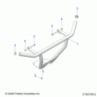 ATV RGR 150 EFI (A20HZB15A1/A2/B1/B2) Body, bumper, front - a20hzb15a2  /  b2 (c102109-2)