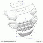 ATV RGR 150 EFI (A20HZB15A1/A2/B1/B2) Body, hood and front fascia - a20hzb15a1  /  a2  /  b1  ...
