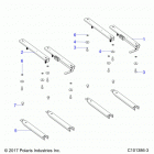 ATV RGR 150 EFI (A20HZB15A1/A2/B1/B2) Body, seat sliders - a20hzb15a1  /  a2  /  b1  /  b2 (c1...