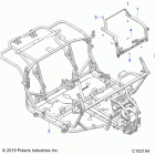 ATV RGR 150 EFI (A20HZB15A1/A2/B1/B2) Chassis, main frame - a20hzb15a1  /  a2  /  b1  /  b2 (c...