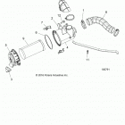 ATV RGR 150 EFI (A20HZB15A1/A2/B1/B2) Engine, air intake system - a20hzb15a1  /  a2  /  b1  / ...