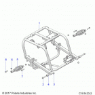 ATV RGR 150 EFI (A20HZB15A1/A2/B1/B2) Suspension, rear swing arm - a20hzb15a1  /  a2  /  b1  /...