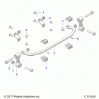 ATV RGR 150 EFI (A20HZB15A1/A2/B1/B2) Suspension, stabilizer bar, front - a20hzb15a1  /  a2  /...