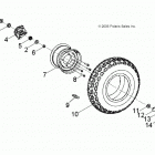 OUTLAW 110 Wheels, front - a20yak11b7  /  b6  /  n7  /  n6 (49atvwh...