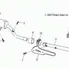PHOENIX 200 (A20YAP20A4/N4) Engine, exhaust - a20yap20a4  /  n4 (49atvexhaust08phx)