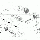 PHOENIX 200 (A20YAP20A4/N4) Wheels, rear axle - a20yap20a4  /  n4 (49atvaxle09phx)