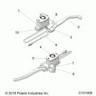 SCRAMBLER 1000XP 55 Brakes, front brake lever and master cylinder - a20sge95...