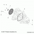SCRAMBLER 1000XP 55 Drive train, drive coupler - a20sge95ak (c101431-15)