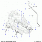 SCRAMBLER 1000XP 55 Engine, mounting and transmission mounting - a20sge95ak ...