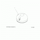 SCRAMBLER 1000XP 55 Body, fuel pump cover - a20sve95kr (101530)