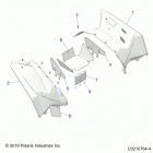 SCRAMBLER 1000XP 55 Body, rear cab and heat shields - a20sve95kr (c0210764-4...
