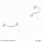SCRAMBLER 1000XP 55 Body, rear handgrip - a20sve95kr (c0210692-1)