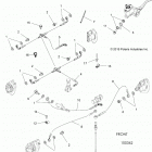 SCRAMBLER 1000XP 55 Brakes, brake lines - a20sve95kr (100362)