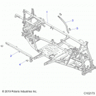 SCRAMBLER 1000XP 55 Chassis, main frame - a20sve95kr (c102173)