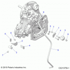 SCRAMBLER 1000XP 55 Engine, transmission mounting - a20sve95kr (c0210759-1)