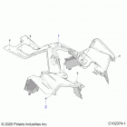SCRAMBLER 850 48 Body, front cab and side panels - a20sva85a3 (c102374-1)